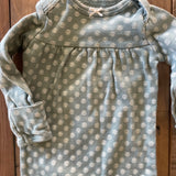 Gray Polkadots Sleep Gown | NB | Carter's