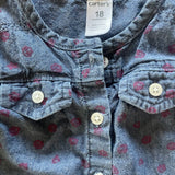 Button Up Denim Blouse | Carter's
