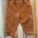 Brown Drawstring Jogger Pants | 2T | Wonder Nation