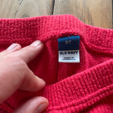 Red Ribbed Pants | Old Navy