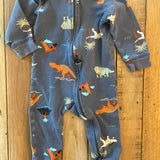 Dino Zip Up Pajama | 6-9 mo | Carter's