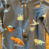 Dino Zip Up Pajama | 6-9 mo | Carter's