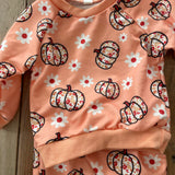 Pumpkin Sweat Set | 6-9 mo