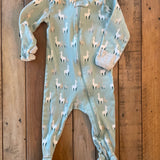 Alpaca Zip Up Pajama | 6-9 mo | Cloud Island