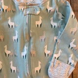 Alpaca Zip Up Pajama | 6-9 mo | Cloud Island