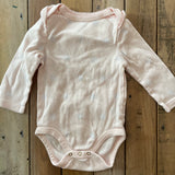 Pink Long Sleeve Onesie | 6-9 mo | Cloud Island