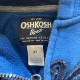 Blue Zip Up Hoodie | Osh Kosh
