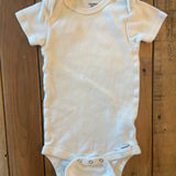 Organic White Onesie | 6-9 mo | Gerber