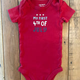 My First 4th of July Onesie | 6-9 mo | Carter's