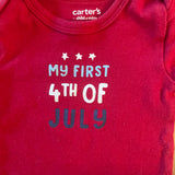 My First 4th of July Onesie | 6-9 mo | Carter's