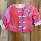 Vintage Flower Girl Minnie Mouse Jacket | 3-6 mo | Disney Babies