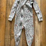Little Ghost Zip Up Pajama | Carter's