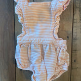 Ruffled Stripe Romper | 3-6 mo | Cat & Jack