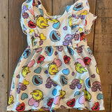 Elmo & Friends Dress | 3-6 mo | Sesame Street