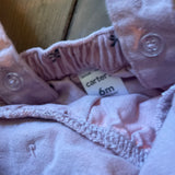 Pink Bow Overall Dress | 3-6 mo | Carter's