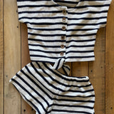 Striped Shorts Set | Vince Camuto