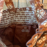 Brown Floral Romper | 3-6 mo | Carter's