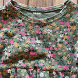 Long Sleeve Waffle Flower Dress | Old Navy