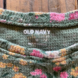 Long Sleeve Waffle Flower Dress | Old Navy