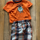 Little Monster Two Piece Pajama Set | Carter's