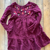 Embroidered Flowers Long Sleeve Dress | Cat & Jack