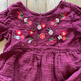 Embroidered Flowers Long Sleeve Dress | Cat & Jack