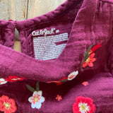 Embroidered Flowers Long Sleeve Dress | Cat & Jack