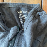 Grey Soft Zip Up Pajama | Carter's