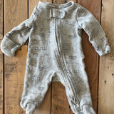 Safari Animals Zip Up Pajama | Carter's