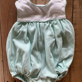 Charming Bubble Stripe Romper | 0-3 mo | Lullaby Set