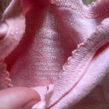 Organic Pink Onesie | 0-3 mo | Little Planet Organics