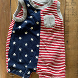 American Flag Romper | 0-3 mo | Carter's