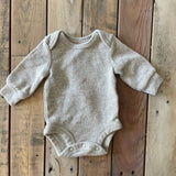 Beige Waffle Long Sleeve Onesie | Carter's