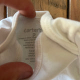 Plain White Short Sleeve Onesie | Carter's