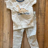 Dino Snore Pajama Set | Chick Pea