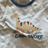 Dino Snore Pajama Set | Chick Pea