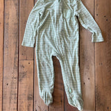 Bougie Blue Striped Zip Up Pajama | Little Me
