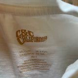 Plain White T-Shirt | C&C California