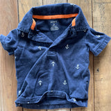 Anchor's Away Polo | 0-3 mo | Carter's