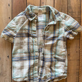 Plaid Short Sleeve Button Up | Carter's