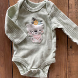 Ribbed Cute Bear Onesie | newborn | Sterling Baby
