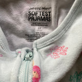 Mermaid Zip Up Pajama | 3T | Jumping Beans
