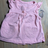 Pink Hearts Henley Dress | Carter's