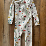 Floral Zip Up Pajama | 3T | Old Navy