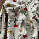 Floral Zip Up Pajama | 3T | Old Navy