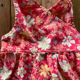 Red Floral Dress  | 3T | Cherokee