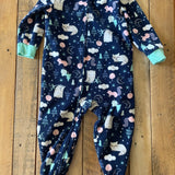 Sleepy Woodland Creatures Zip Up Pajama | Carter's