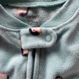 Teal Penguin Zip Up Pajama | 9-12 mo | Carter's