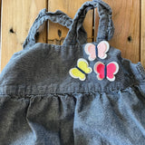 Denim Butterfly Romper - Overall | Carter's