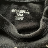 Black Cool Crew Onesie | 9-12 mo | Garanimals